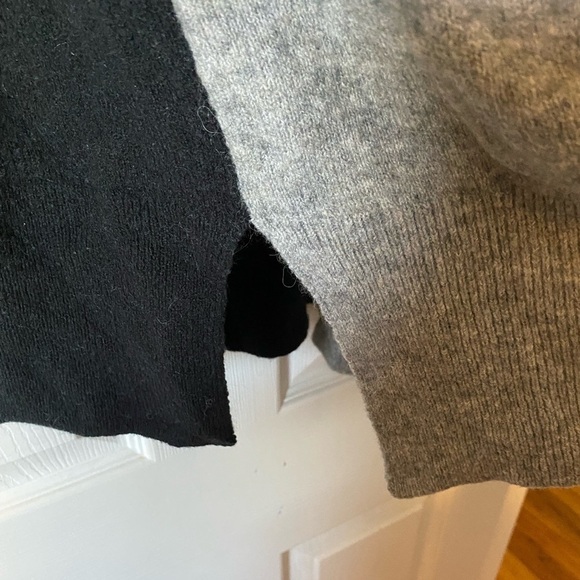 Madewell‎ Women's Colorblock Kent Merino Wool/Alpaca Cardigan - Small - Picture 6 of 9